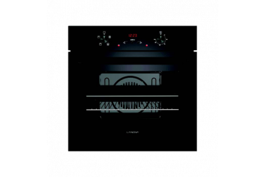 Духовой шкаф Электрический Lanova VGA 3204 BO черное стекло 70л 60*60*55см 4пр гриль конвекция дисплей