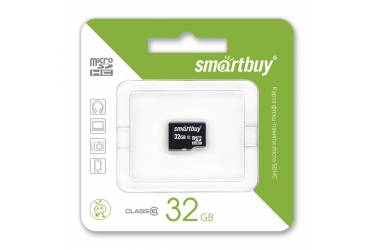 Карта памяти SmartBuy MicroSDHC 32GB Class 10+adapter