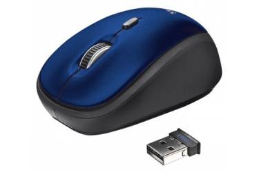 Компьютерная мышь Trust Yvi Wireless Mouse синяя
