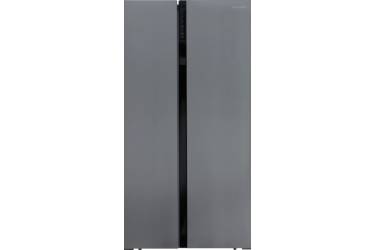 Холодильник Shivaki SBS-572DNFX нержавеющая сталь (двухкамерный)
