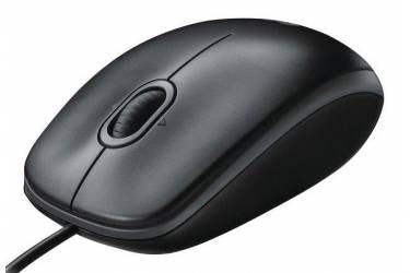 Компьютерная мышь Logitech B100 USB черная