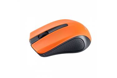 mouse Perfeo Wireless "RAINBOW", 3 кн, USB, чёрн-оранж