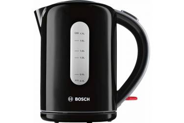 Чайник электрический Bosch TWK7603 1.7л. 2200Вт черный (корпус: пластик)