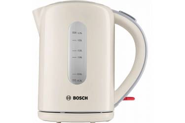 Чайник электрический Bosch TWK7607 1.7л. 2200Вт кремовый (корпус: пластик)