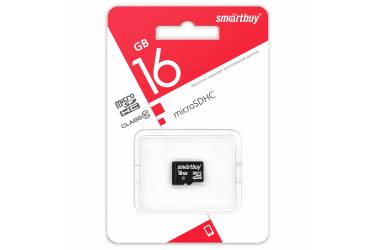 MicroSDHC флэш-накопитель 16GB Class 10 SmartBuy LE