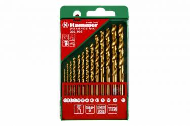 Набор сверл Hammer Flex 202-903 DR (30784) по металлу (13пред.) для шуруповертов/д (плохая упаковка)
