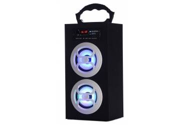 Беспроводная (bluetooth) акустика Supra BTS-650 черный 2*5Вт/MP3/FM/USB/BT/microSD Black