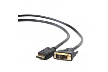 Кабель DisplayPort-DVI Gembird/Cablexpert 1.8м, 20M/19M, черный, экран, пакет(CC-DPM-DVIM-6)