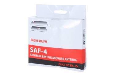Антенна автомобильная Supra SAF-4 активная радио каб.:2.75м