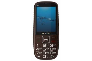 Мобильный телефон Maxvi B9 brown