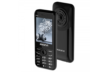 Мобильный телефон Maxvi P12 black