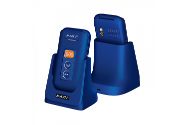 Мобильный телефон Maxvi E5 blue