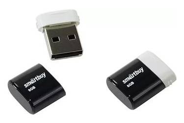 USB флэш-накопитель 8Gb SmartBuy Lara черный USB2.0