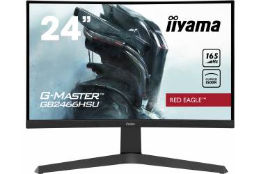 Монитор Iiyama 23.6" Red Eagle GB2466HSU-B1 черный VA LED 1ms 16:9 HDMI M/M матовая HAS 250cd 178гр/178гр 1920x1080 DisplayPort FHD USB 4.8кг