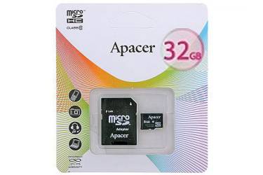 Карта памяти Apacer MicroSDHC 32GB Class 10 Apacer + adapter