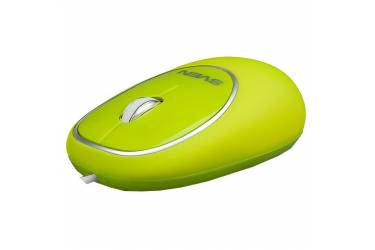 mouse Sven RX-555 Antistress Silent, USB, зеленая