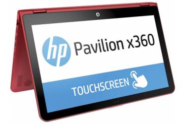 Трансформер HP Pavilion x360 15-bk101ur Core i3 7100U/8Gb/500Gb/SSD8Gb/Intel HD Graphics 620/15.6"/Touch/FHD (1920x1080)/Windows 10 64/red/WiFi/BT/Cam