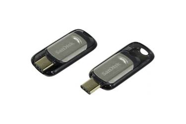 USB флэш-накопитель 32GB SanDisk CZ450 Ultra Type-C, USB Type-C, Silver