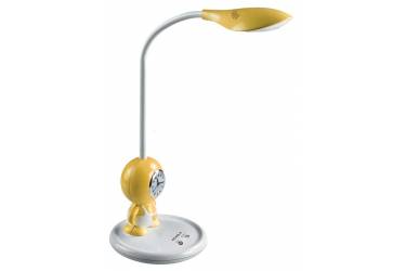 Светильник настольный светодиодный SUPRA-TL320 желтый, 5 Вт, детский, диммер, часы
