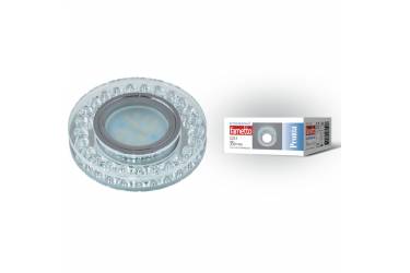 Светильник точечный Uniel DLS-P102 GU5.3 CHROME/CLEAR без лампы