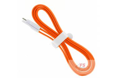 Кабель USB Krutoff для iPhone 5/5C/5S с магнитом (1m) оранжевый в коробке
