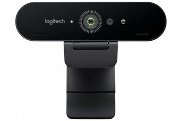 Камера Web Logitech Brio черный (4096x2160) USB3.0 с микрофоном