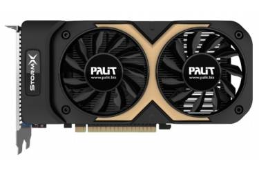 Видеокарта Palit PCI-E PA-GTX750Ti StormX DUAL 2G nVidia GeForce GTX 750Ti 2048Mb 128bit GDDR5 1202/6008 DVIx1/mDVIx1/CRTx1/HDCP Ret