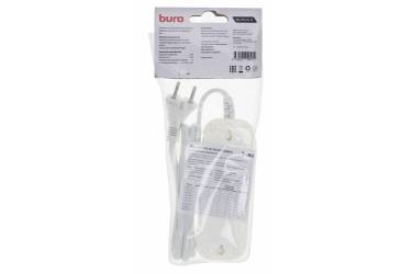 Сетевой удлинитель Buro BU-PSL3.1/W 1.5м (3 розетки) белый (пакет ПЭ)