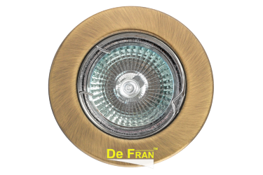 Светильник точечный_DE FRAN_ FT9210 MR16 античное золото