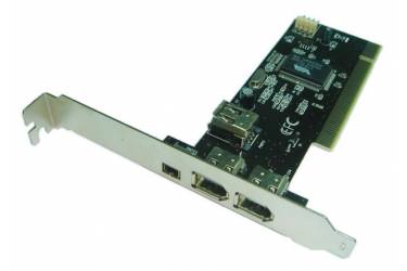 Контроллер PCI VIA6307 1xIEEE1394(4p) 2xIEEE1394(6p) Bulk