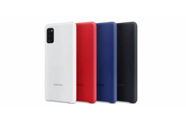 Чехол (клип-кейс) Samsung для Samsung Galaxy A41 Silicone Cover красный (EF-PA415TREGRU)