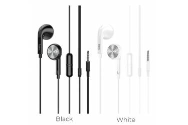 Наушники Hoco M73 Joan universal earphones внутриканальные c микрофоном (черные)