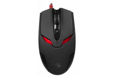Клавиатура + мышь A4Tech Bloody Q1100 (Q100+S2) клав:черный/красный мышь:черный/красный USB Multimedia
