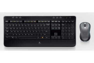 Клавиатура + мышь Logitech MK520 клав:черный мышь:серый/черный USB РадиоMultimedia
