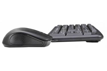 Клавиатура + мышь Оклик 600M клав:черный мышь:черный USB (плохая упаковка)