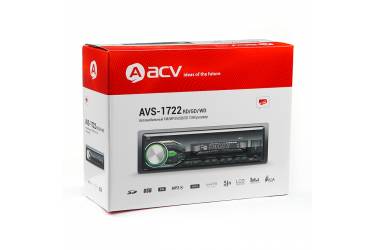 Автомагнитола ACV AVS-1722GD 1DIN 4x45Вт