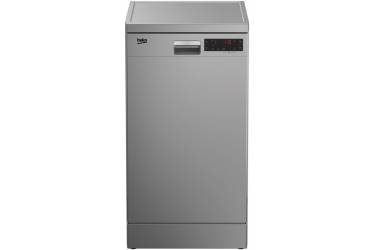 Посудомоечная машина Beko DFS25W11S (отдельностоящая; 45 см; серебристый)