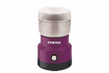Кофемолка Centek CT-1361 Violet (фиолет)  250Вт, 200мл, стальной стакан, прозрачная крышка