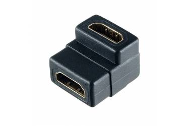 Переходник HDMI (a-f) - HDMI (а-f) Perfeo угловой (пакет)