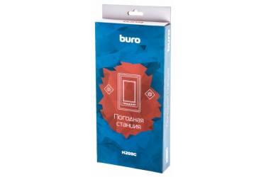 Погодная станция Buro H209G серебристый/черный (плохая упаковка)