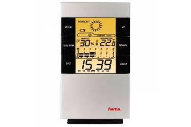 Термометр Hama TH-200 H-87682 серебристый/черный