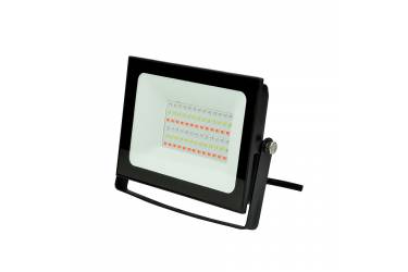 Прожектор светодиодный Uniel ULF-F60-30W/RGB IP65 200-240В BLACK с пультом ДУ