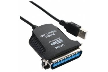 Кабель AM/LPT 1.8м VCOM Кабель-адаптер USB -> LPT (прямое подключение к LPT порту принтера)