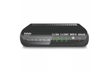 Ресивер DVB-T2 BBK SMP022HDT2 темно-серый