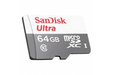 MicroSDXC флэш-накопитель 64GB Class 10 SanDisk UHS-I Ultra Android (80Mb/s)
