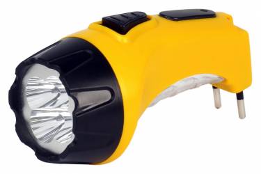 Фонарь SmartBuy аккумуляторый светодиодный 4+6 Led желтый