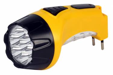 Фонарь SmartBuy аккумуляторый светодиодный 7+8 Led желтый