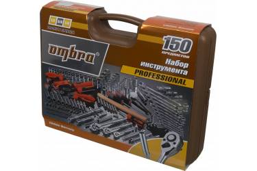 Набор инструментов Ombra OMT150S 150 предметов (жесткий кейс)