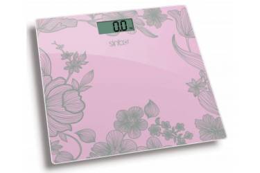 Весы напольные электронные Sinbo SBS 4429 макс.180кг розовый
