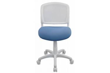 Кресло детское Бюрократ CH-W296NX белый TW-15 сиденье голубой 26-24 сетка/ткань крестовина пластик пластик белый